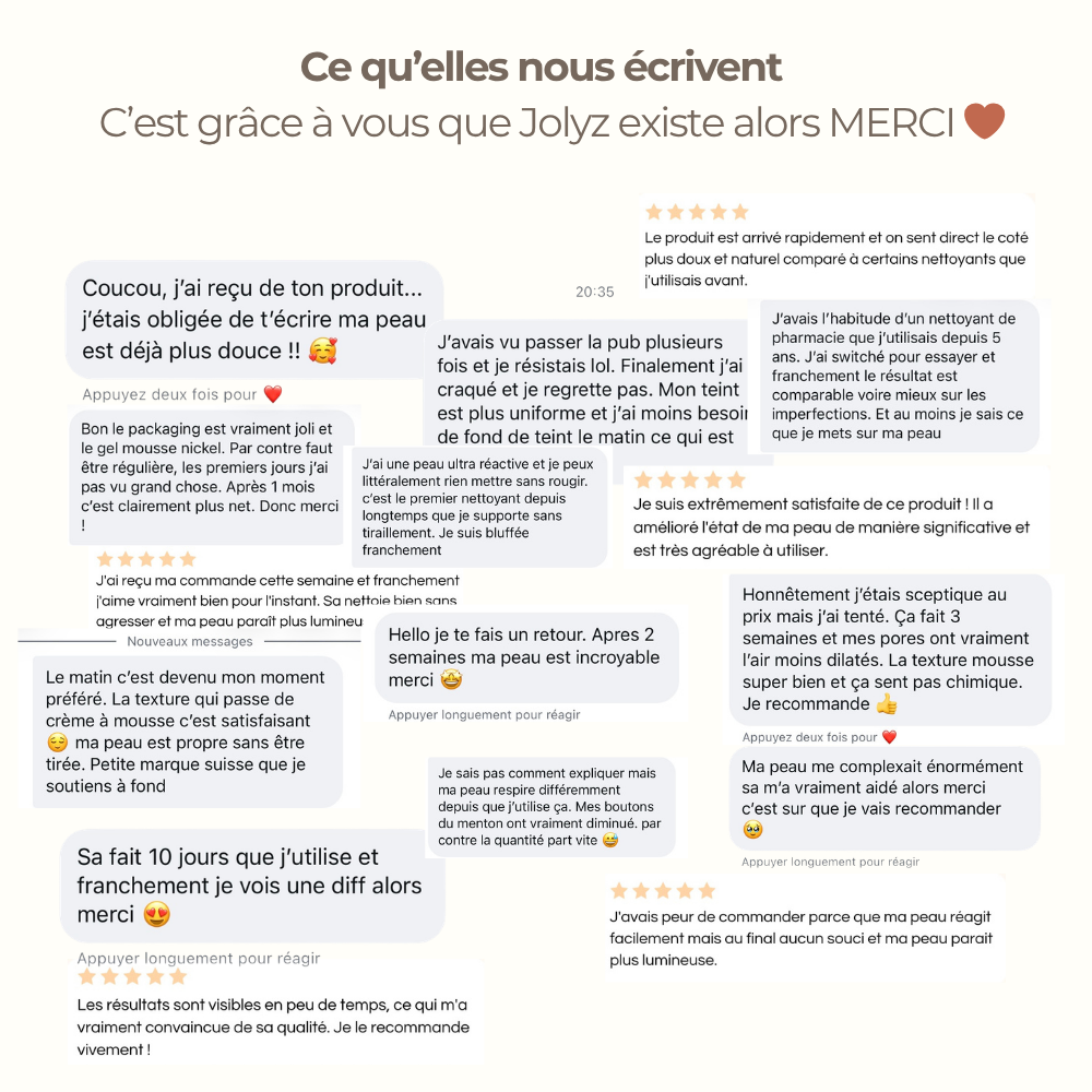 Mousse nettoyante au riz - Glow & Douceur